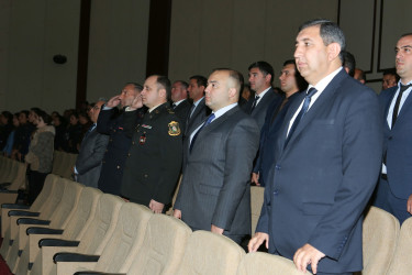 “Qarabağ” ordenli şəhid, mayor Azər Mikayılovun əziz xatirəsinə həsr olunmuş anım mərasimi keçirilib.