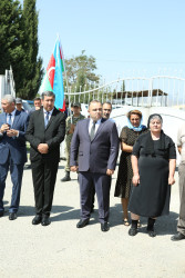 Vətən Müharibəsi şəhidi olan Bayramov Samir Elxan oğlunun doğum günü ilə bağlı anım mərasimi keçirilib