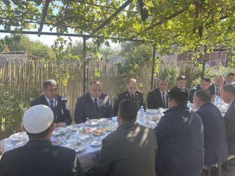 44 günlük Vətən müharibəsində şəhidlik zirvəsinə yüksəlmiş  mayor Mikayılov Azər Əmrah oğlunun və əsgər Həsənli Zərimxan Rafiq oğlunun ildönümü ilə əlaqədar  olaraq ailələri ziyarət edilib.