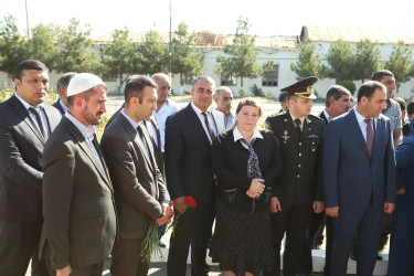 Vətən müharibəsi şəhidləri Məhərrəmli Fuad Füzuli oğlunun və baş leytenant  Məmmədov Cavad Səfiyar oğlunun ildönümü ilə əlaqədar Şəhidlərimizin  məzarları ziyarət edilib,