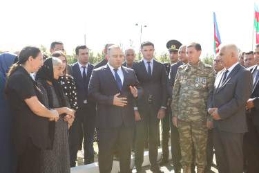 Vətən müharibəsi şəhidləri Məhərrəmli Fuad Füzuli oğlunun və baş leytenant  Məmmədov Cavad Səfiyar oğlunun ildönümü ilə əlaqədar Şəhidlərimizin  məzarları ziyarət edilib,