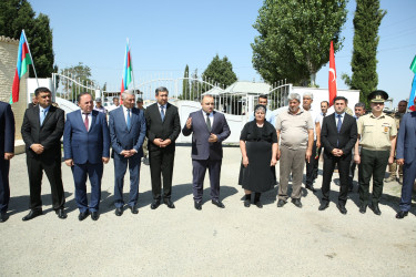 Vətən Müharibəsi şəhidi olan Bayramov Samir Elxan oğlunun doğum günü ilə bağlı anım mərasimi keçirilib