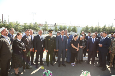 Vətən müharibəsi şəhidləri Məhərrəmli Fuad Füzuli oğlunun və baş leytenant  Məmmədov Cavad Səfiyar oğlunun ildönümü ilə əlaqədar Şəhidlərimizin  məzarları ziyarət edilib,