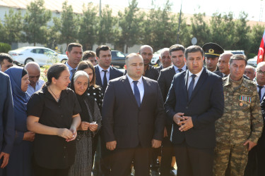 Vətən müharibəsi şəhidləri Məhərrəmli Fuad Füzuli oğlunun və baş leytenant  Məmmədov Cavad Səfiyar oğlunun ildönümü ilə əlaqədar Şəhidlərimizin  məzarları ziyarət edilib,