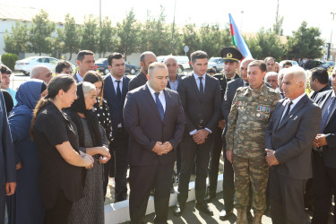 Vətən müharibəsi şəhidləri Məhərrəmli Fuad Füzuli oğlunun və baş leytenant  Məmmədov Cavad Səfiyar oğlunun ildönümü ilə əlaqədar Şəhidlərimizin  məzarları ziyarət edilib,