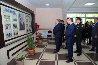 Kəlbəcər rayonunun şəhid Milli Qəhrəmanları polis mayoru Şahlar Şükürov və Sərdar Səfərova həsr olunmuş tədbir keçirildi.