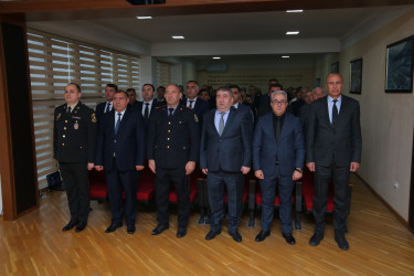 Müasir Azərbaycan dövlətinin memarı və qurucusu, xalqımızın ümummilli lideri Heydər Əliyevin vəfatının 20-ci Ildönümü Ilə Əlaqədar Kəlbəcər rayon İcra Hakimiyyətində Anım Mərasimi Keçirilib.