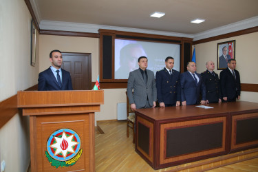 Müasir Azərbaycan dövlətinin memarı və qurucusu, xalqımızın ümummilli lideri Heydər Əliyevin vəfatının 20-ci Ildönümü Ilə Əlaqədar Kəlbəcər rayon İcra Hakimiyyətində Anım Mərasimi Keçirilib.