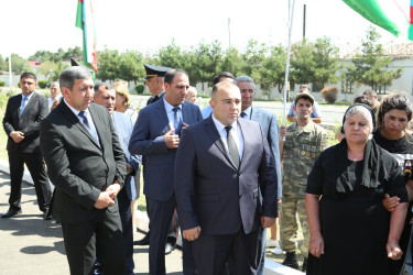 Vətən Müharibəsi şəhidi olan Bayramov Samir Elxan oğlunun doğum günü ilə bağlı anım mərasimi keçirilib