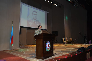 Vətən Müharibəsi Qəhrəmanı, Polkovnik-leytenant şəhid Anar Əliyevin xatirəsinə həsr olunmuş tədbir keçirilib. 04.06.2022