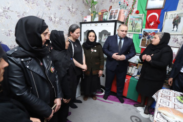 44 günlük Vətən müharibəsində Şəhid olan baş leytenant Məmmədov Cavad Səfiyar oğlunun doğum günü ilə əlaqədar adına ehsan süfrəsi təşkil olunub.