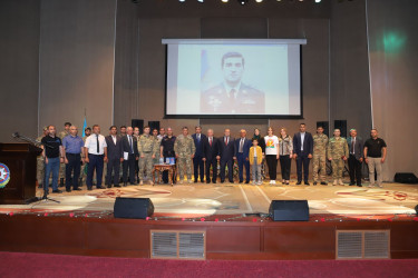 Vətən Müharibəsi Qəhrəmanı, Polkovnik-leytenant şəhid Anar Əliyevin xatirəsinə həsr olunmuş tədbir keçirilib. 04.06.2022