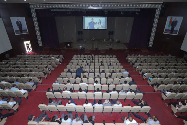 Vətən Müharibəsi Qəhrəmanı, Polkovnik-leytenant şəhid Anar Əliyevin xatirəsinə həsr olunmuş tədbir keçirilib. 04.06.2022