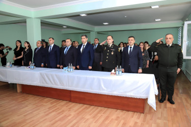 Kəlbəcər rayonunun şəhid Milli Qəhrəmanları polis mayoru Şahlar Şükürov və Sərdar Səfərova həsr olunmuş tədbir keçirildi.